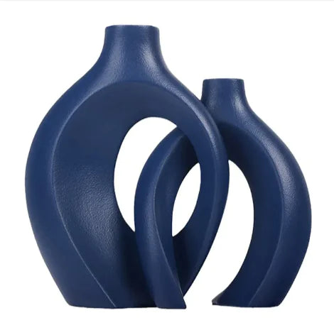 EuroElegance Hydro Ceramic Vase