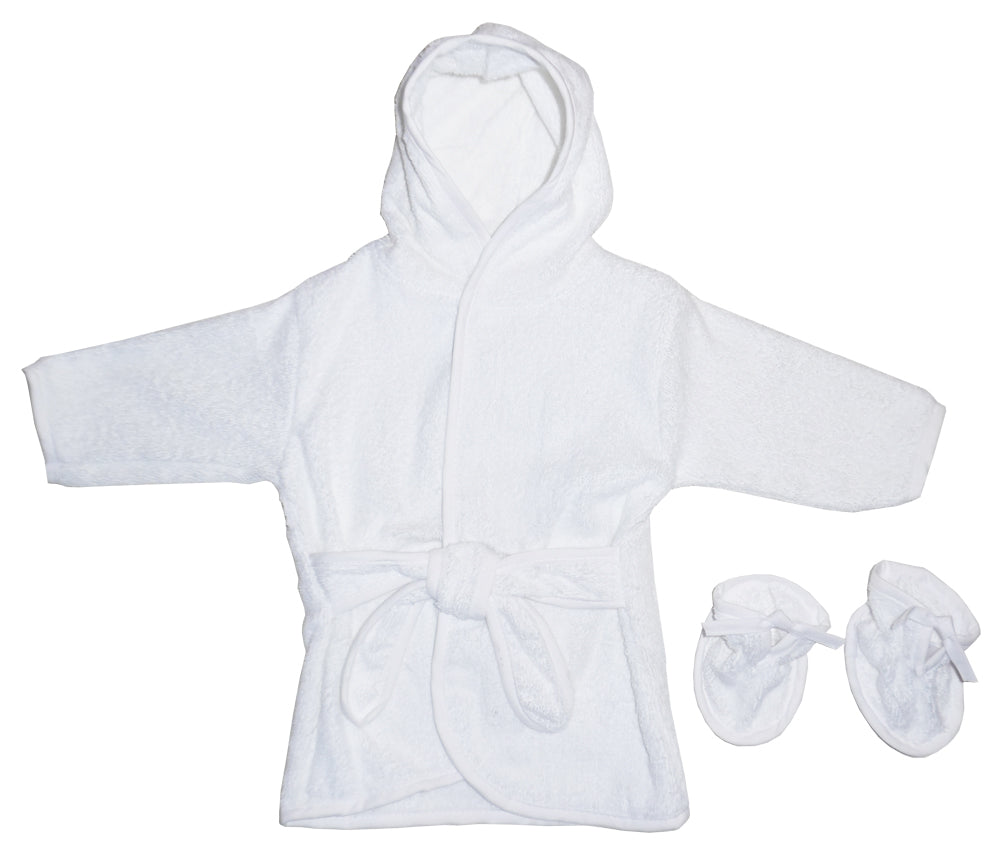 Baby Blank Terry Robe